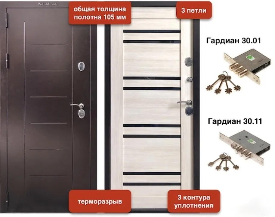 VD-104 ТЕРМО 105мм Капучино 3 контура VD-104 ТЕРМО 105мм Капучино 3 контура